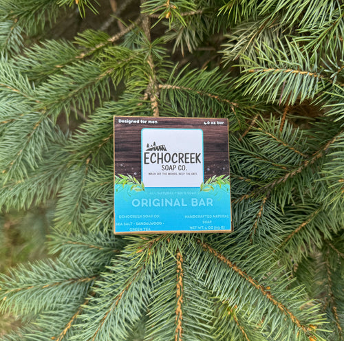 EchoCreek Soap Co. Original Bar – Sandalwood & Sea Salt