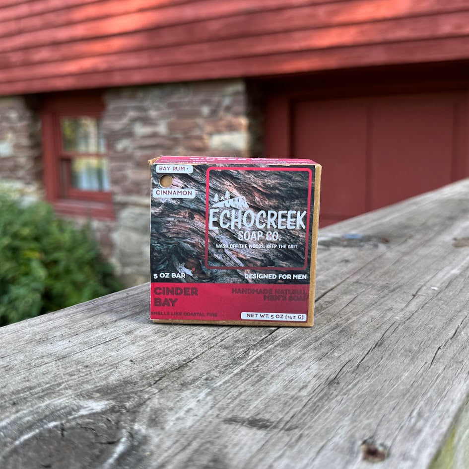 EchoCreek Soap Co: Cinder Bay – Bay Rum & Cinnamon